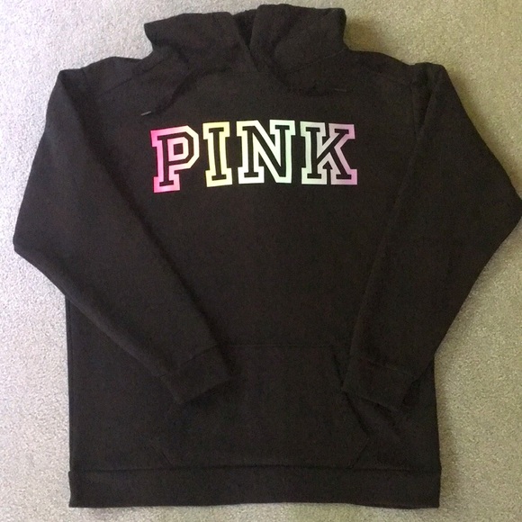 PINK Victoria's Secret Tops - Black VS Hoodie